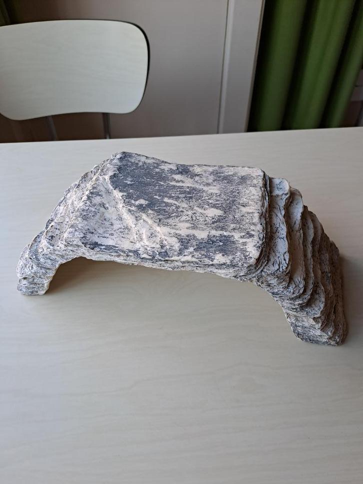 Platform voor reptielen en schildpadden, Dieren en Toebehoren, Reptielen en Amfibieën | Toebehoren, Zo goed als nieuw, Tak, Plant, Rots of Steen