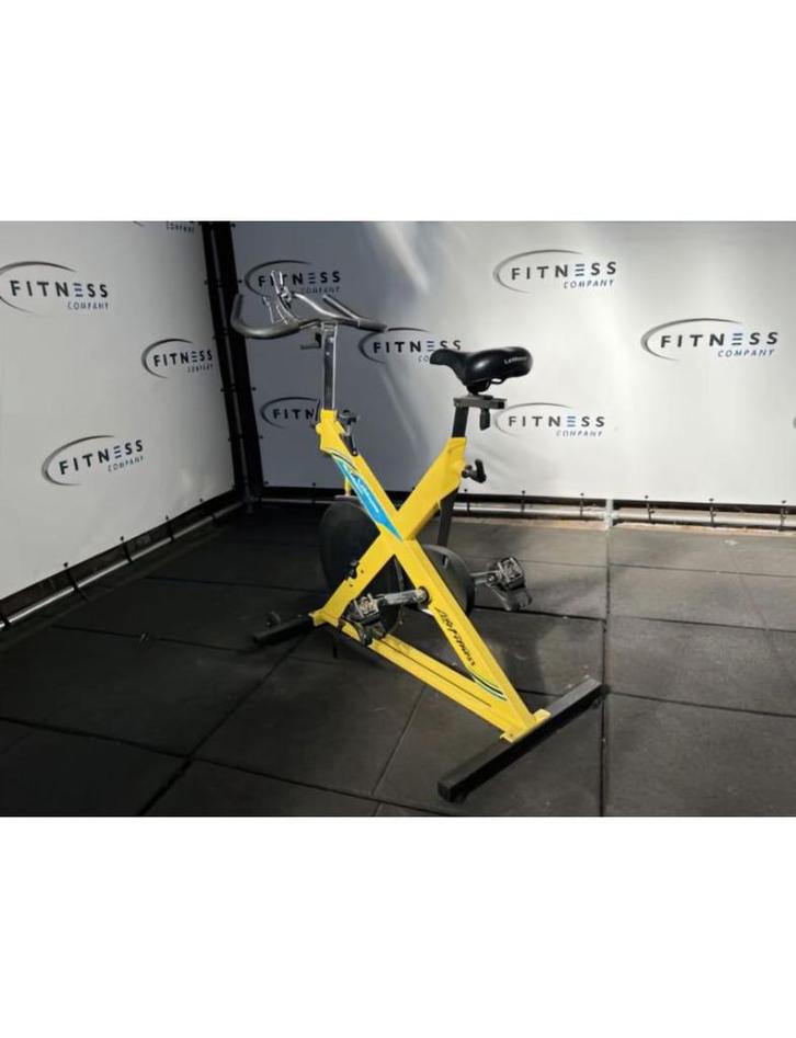 Life Fitness Lemond Revmaster Spinning Bike | Geel | Indoor, Sport en Fitness, Fitnessmaterialen, Gebruikt, Overige typen, Armen