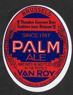 Oud bieretiket  PALM ALE, Verzamelen, Biermerken, Ophalen of Verzenden, Palm
