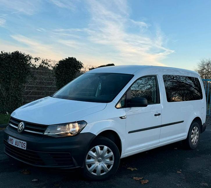 VW caddy maxi 2.0TDI, Autos, Volkswagen, Particulier, Caddy Maxi, Diesel, Euro 6, MPV ou Monospace, 5 portes, Boîte manuelle, Blanc