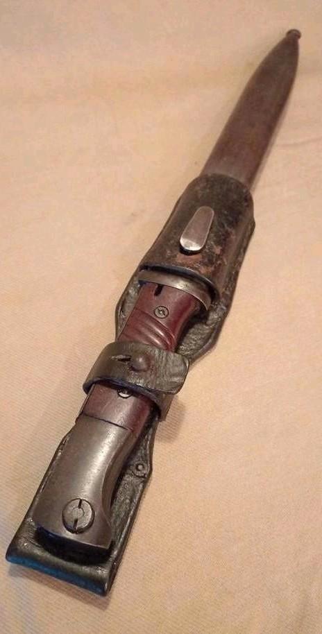 Numéro de baïonnette allemande k98 wo2 égal à 1943, Collections, Objets militaires | Seconde Guerre mondiale, Enlèvement ou Envoi