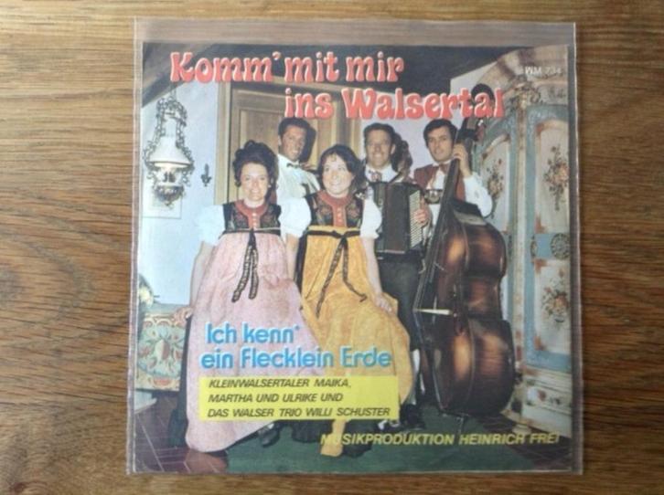single kleinwalsertaler maika, martha und ulrike, Cd's en Dvd's, Vinyl Singles, Single, Pop, 7 inch, Ophalen of Verzenden