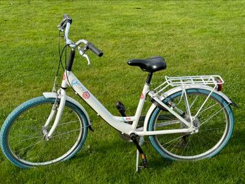 Meisje kinder fiets  disponible aux enchères