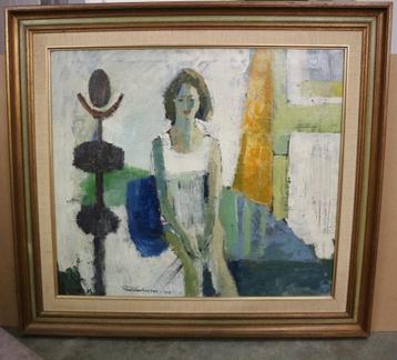 Maria SEGERS, dame in interieur beschikbaar voor biedingen