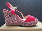 Sandales compensées 38, Ophalen, Sandalen of Muiltjes, Zo goed als nieuw, Rood