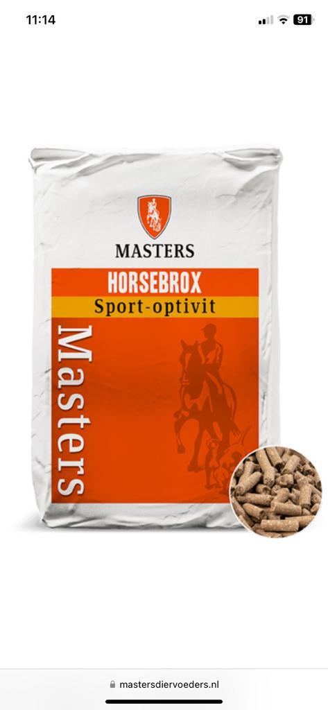 Paardenvoeder Masters dport optivit, Dieren en Toebehoren, Paarden en Pony's | Verzorgingsproducten, Ophalen of Verzenden
