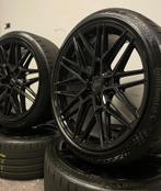 20 Inch Originele VOSSEN HF-7 velgen met Continental banden, Ophalen of Verzenden
