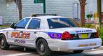 nummerplaat nummerplaten USA  POLICE plaque immatriculation, Ophalen of Verzenden, Gebruikt