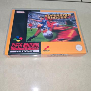 International Superstar Soccer SNES Game Case beschikbaar voor biedingen