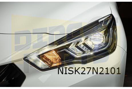 Nissan Micra koplamp Links (LED) (chrome accenten) Origineel, Auto-onderdelen, Verlichting, Nissan, Nieuw, Verzenden