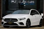 Mercedes-Benz A 180 d AMG PACK NACHTBOX PANO-CAM MET AUTOMAT, Auto's, Mercedes-Benz, Wit, Bedrijf, 5 deurs, Onderhoudsboekje