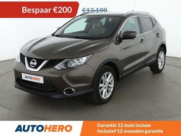 Nissan QASHQAI 1.2 360 (année de construction 2015), Autos, Cruise Control, Achat, 116 ch, Alcantara