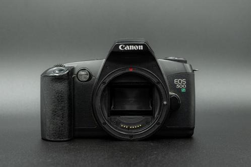 Canon EOS 500N, TV, Hi-fi & Vidéo, Appareils photo analogiques, Utilisé, Reflex miroir, Canon, Enlèvement ou Envoi