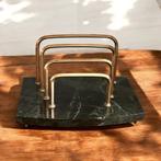 Groen marmeren art deco brievenhouder, Ophalen of Verzenden