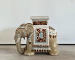 Vintage keramische olifant | Plantenstaander, Antiek en Kunst, Antiek | Keramiek en Aardewerk, Ophalen of Verzenden