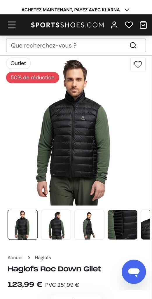 Veste Haglöfs Rock Down pour homme S new, Vêtements | Hommes, Pulls & Vestes, Neuf, Taille 46 (S) ou plus petite, Bleu, Enlèvement ou Envoi