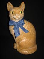 Kat met glazen ogen, Antiek en Kunst, Ophalen of Verzenden
