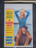 Filmposter van Brigitte Bardot, Ophalen of Verzenden, Gebruikt, Film, Poster