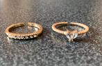 2 gouden ringen voor dames, Handtassen en Accessoires, Ringen, Nieuw, Goud, Dame
