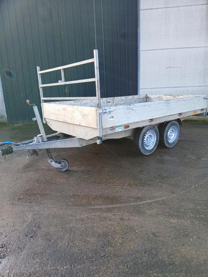 Remorque Hapert 2t 3m35 x 1m80 en très bon état ! !, Autos : Divers, Remorques, Enlèvement