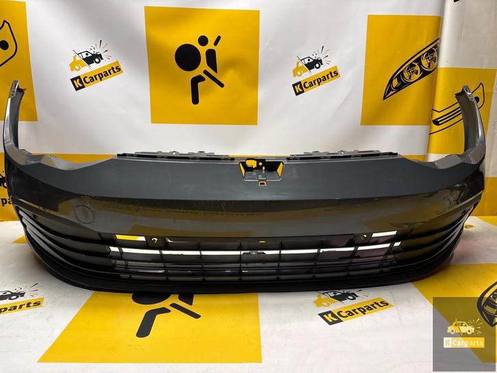 Volkswagen Golf 8 VIII Voorbumper Compleet 5H0807221H LC7Q, Auto-onderdelen, Carrosserie, Bumper, Volkswagen, Voor, Gebruikt