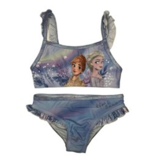 Disney Frozen Bikini A - Lila - Maat 104 - 128, Kinderen en Baby's, Kinderkleding | Kinder-zwemkleding, Nieuw, Bikiniset, Maat 104