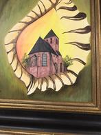 Schilderij oude romaanse kerk Ettelgem (Oudenburg), Ophalen