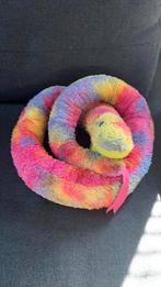 Regenboog slang, Kinderen en Baby's, Speelgoed | Knuffels en Pluche, Ophalen, Gebruikt