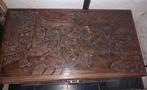 Chinese gesneden houten kist, Huis en Inrichting, Woonaccessoires | Kisten, Ophalen, Gebruikt