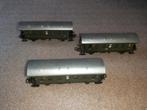 Ho Marklin  3 metalen wagons, Hobby en Vrije tijd, Modeltreinen | H0, Ophalen of Verzenden, Zo goed als nieuw