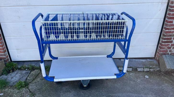 Stevige dossierwagen met ophangmappen, Zakelijke goederen, Kantoor en Winkelinrichting | Kantoormeubilair en Inrichting, Bureau