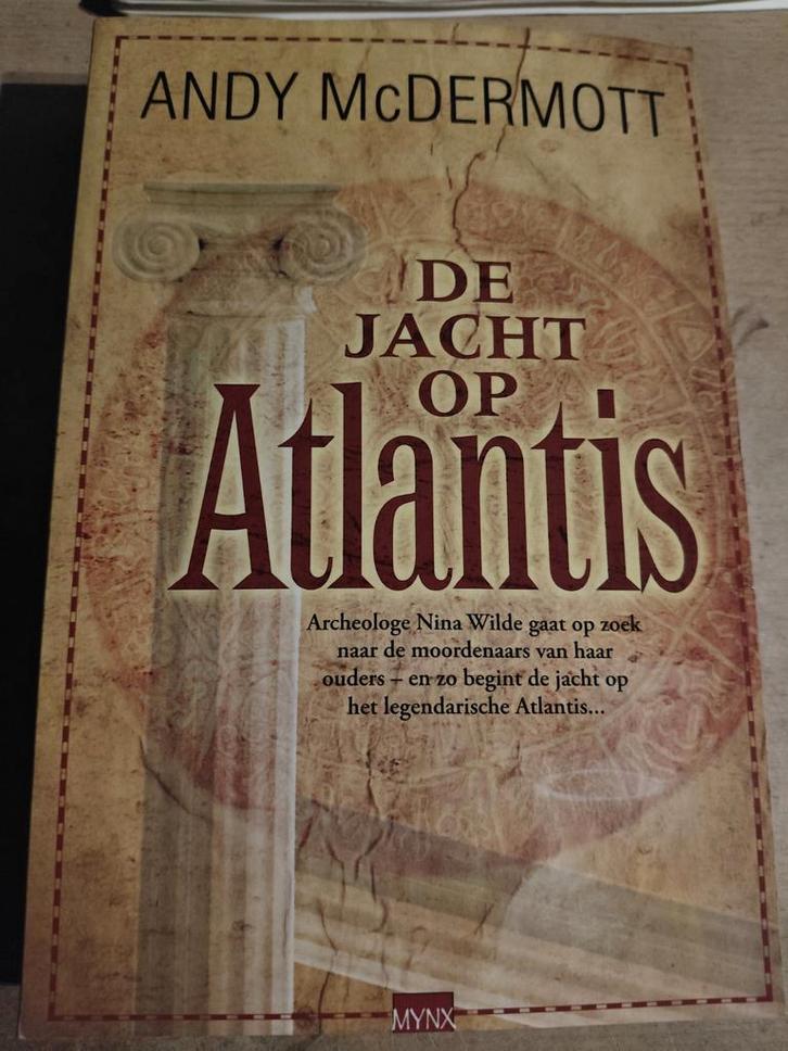 Andy McDermott - De jacht op Atlantis, Livres, Thrillers, Comme neuf, Amérique, Enlèvement