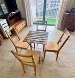 IKEA tafel en 4 stoelen, Huis en Inrichting, Ophalen, Gebruikt