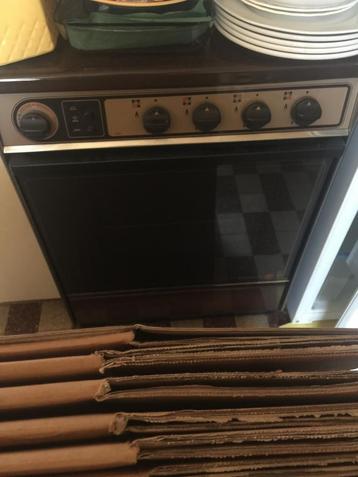 Gaziniere Nestor Martin et four vintage, Electroménager, Gaz, 4 zones de cuisson, Enlèvement, Utilisé