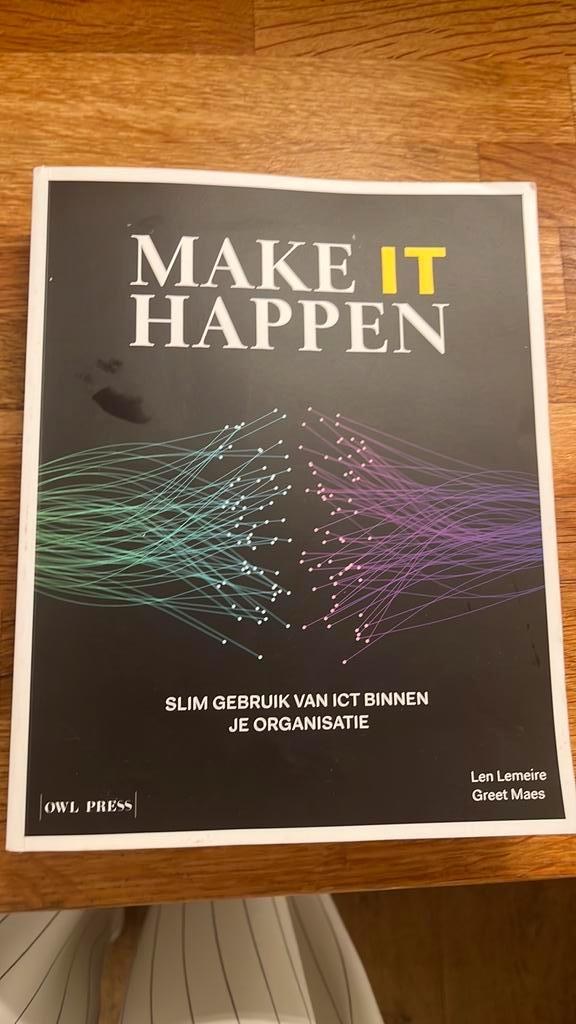 Len Lemeire - Make IT Happen, Boeken, Wetenschap, Ophalen