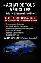 RACHAT DE VOTRE VOITURE & CAMIONNETTE, Auto diversen, Auto Inkoop