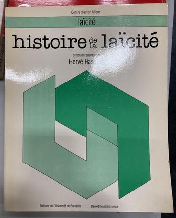 Seize livres sur l’histoire et la société belges. beschikbaar voor biedingen