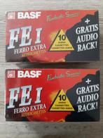 2x sealed basf box met 10 cassettes    A12, 2 t/m 25 bandjes, Ophalen of Verzenden, Onbespeeld, Nieuw in verpakking