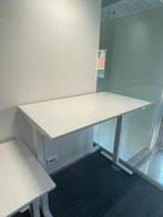 Elektrische bureau Steelcase - 80cm x 140cm, Huis en Inrichting, Bureaus, Ophalen, Elektrisch, Bureau