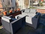 Salon de jardin 4 places, Tuin en Terras, Ophalen, 4 zitplaatsen, Kunststof, Gebruikt