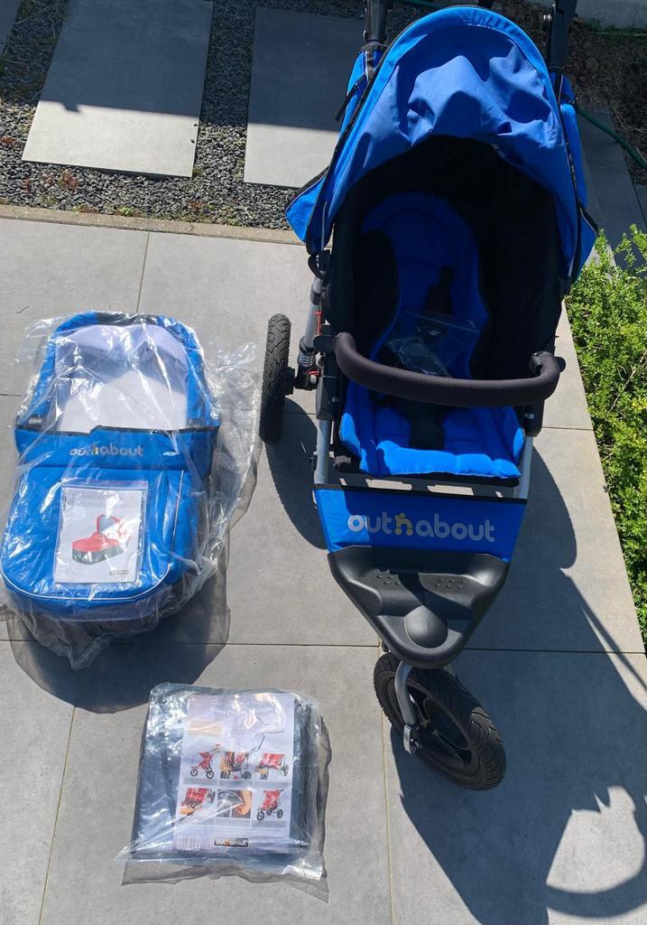 Alles over de hoogwaardige kinderwagen voor alle terreinen, Kinderen en Baby's, Buggy's, Zo goed als nieuw, Overige merken, Duomodel