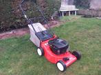benzine grasmaaier zelftrekker met onderhoud  HVC, Enlèvement ou Envoi, 40 à 49 cm, Utilisé, Sac de ramassage