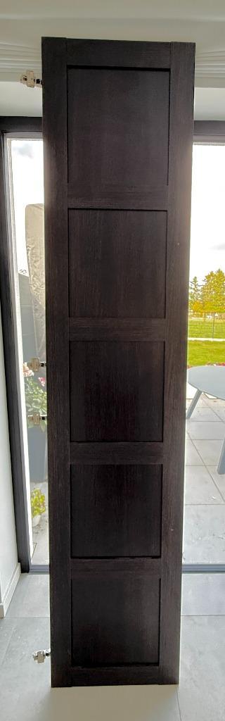 IKEA pax deur Bergsbo 50x229 zwartbruin beschikbaar voor biedingen