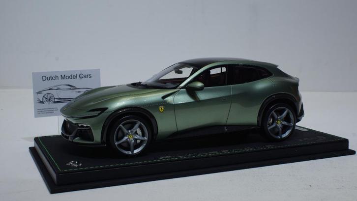 1:18 Ferrari Purosangue Verde Dora BBR Models nieuw !! SALE, Hobby en Vrije tijd, Modelauto's | 1:18, Nieuw, Auto, Overige merken