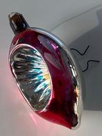 kleurrijke AJEKO ovale deuk kerstbal jaren '50, Antiek en Kunst, Ophalen