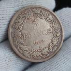 Piece de monnaie / Belgique / Leopold Ier / 5 Francs / 1849, Envoi, Monnaie en vrac, Argent