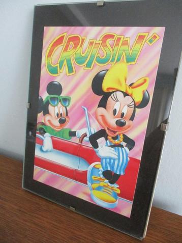 portret van Micky en Minnie Mouse
