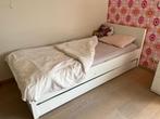 Kinderbed wit, met slaaplade en uitvalbeveiliging, Ophalen, Zo goed als nieuw
