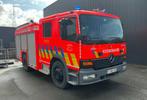 Brandweerwagen, Mercedes atego 1325f, bwj 2001, Auto's, 4 deurs, Achterwielaandrijving, Zwart, Elektrische buitenspiegels