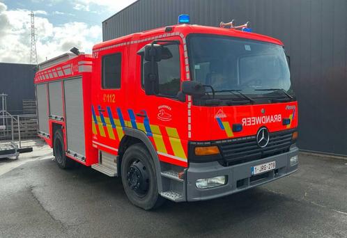 Brandweerwagen, Mercedes atego 1325f, bwj 2001, Auto's, Vrachtwagens, Particulier, Elektrische buitenspiegels, Lederen bekleding